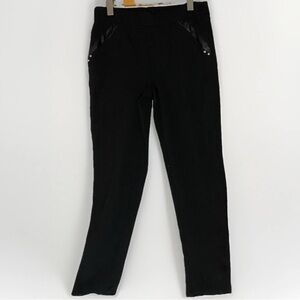 San Francisco Women's Black Stretch Pants Sz M Minimalist Casual Comfort Capsule